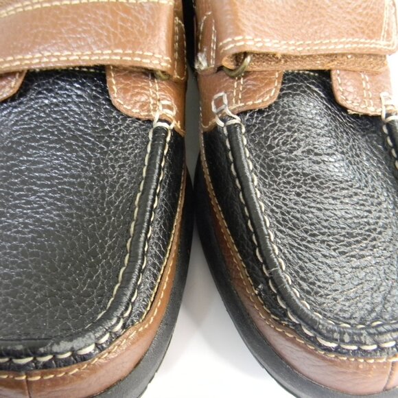 Mens Dr. Comfort Mike Black\\Brown Leather Upper\\Lining Shoes Size 10M main image 5